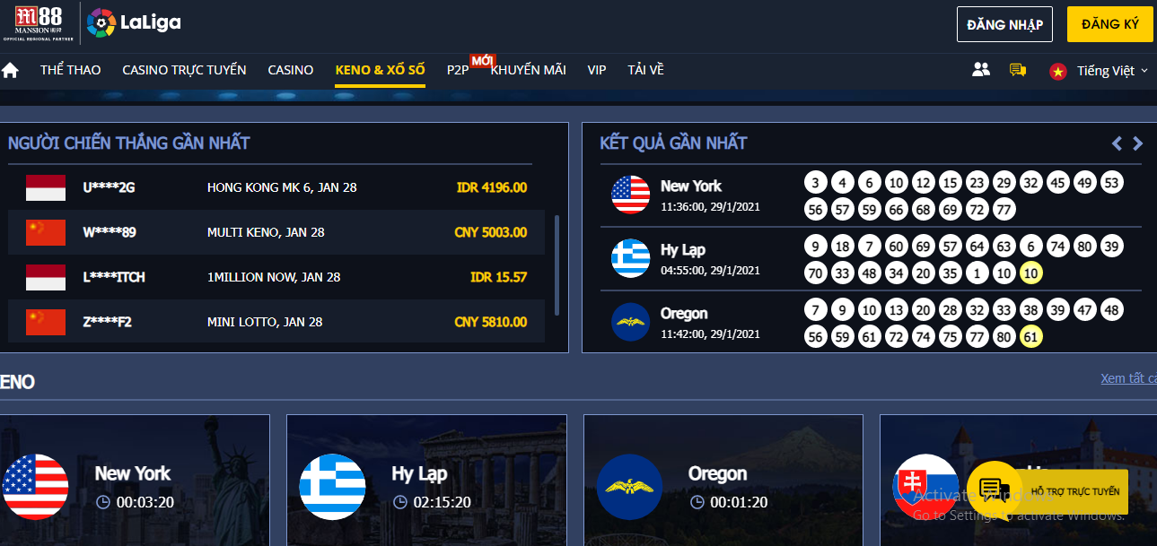 Cá cược thể thao là thế mạnh của nhà cái, các trò chơi được đầu tư mạnh