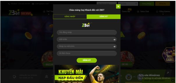 Thủ tục đăng kí tài khoản tại nhà cái vô cùng đơn giản