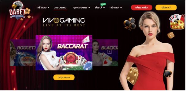 Live casino tại Dabet có các dealer xinh đẹp, quyến rũ
