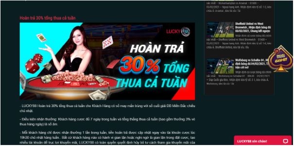 LUCKY88 liên tục triển khai nhiều chương trình khuyến mãi