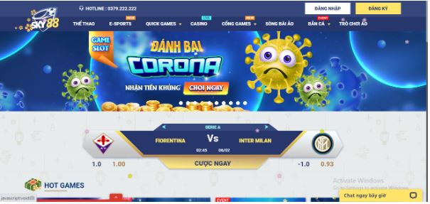 Sky88 là một nhà cái trực tuyến được nhiều người biết đến có nguồn gốc từ Châu Âu