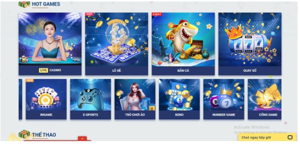 Sky88 có đầy đủ và đa dạng các trò chơi đi kèm với kèo cược khác nhau