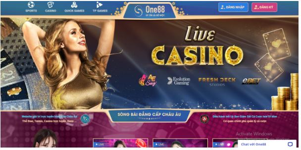 Sicbo là một phần không thể thiếu trong live casino của ONE88
